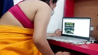 Stepmom with Stepson Fucked & Dirty Talking