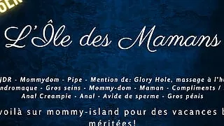 French Audio RolePlay ASMR   Anal creampie on the island of sex