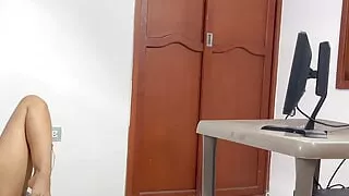 Hi Step Brother Secretly Watches Me While I Masturbate