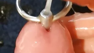 cum thru penis plug