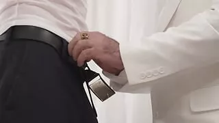 MasonicBoys Powerful church DILF Bishop Angus breeds cute sub twink