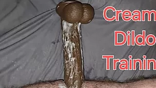 Creamy Dildo Training