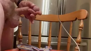 Cum on panties with cum licking