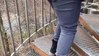 Titpunishment in the old castle