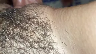 Teen getting her pussy fucked by a big dick