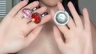 different sizes of anal plug in my tight ass