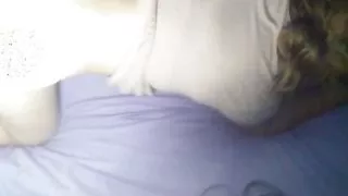 POV we record as a puppy with a very bright LED