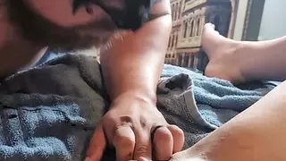 Lara's chocolate covered pussy