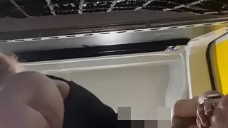 Cheating Slut Wife Gets a Good Fuck in the Back of a Work Van - Hotwife Trix