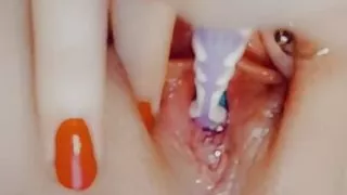 SklavinS Peehole and anal training for her master!