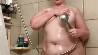 Shower after being a filthy slut