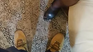 Franco and a friend of his arrive home and find the dirty girl already hot