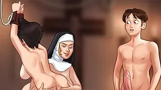 Summertime Saga - Cookie Jar - All Sex Scenes Only - Step-sister Angelica #9 Part 3