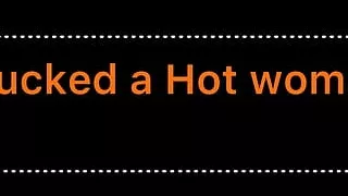 I Fucked a Woman