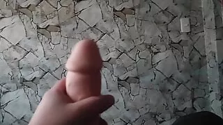 Amateur twink masturbates quietly at home