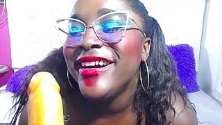 Big Black Round African Ass