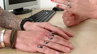 Secretary Lara Latex and Luke Hotrod love to fuck on the