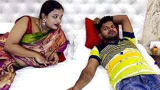 Bhabhi is teaching sex to her stepbrother