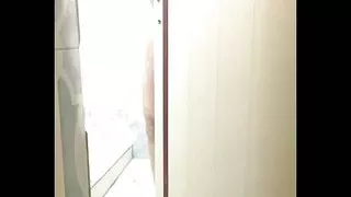 Indian bhabi sex bathroom with devar