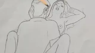 Two guys fucked me all night together