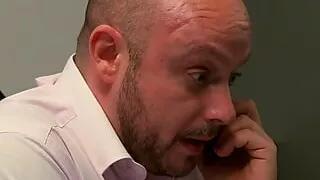 Secretary Lucia Love and Ryan Ryder fucked hard