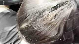 Sucking Fan in the Parking Lot