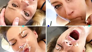 Deepthroat, squirt and facial of superlatives
