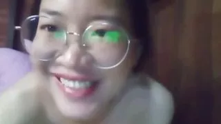 Super Cute Petite Asian Brunette Girl Hot and Wet