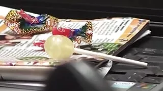 Watch thick housewife play with her pussy