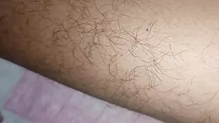 The dick has already ejaculated sperm