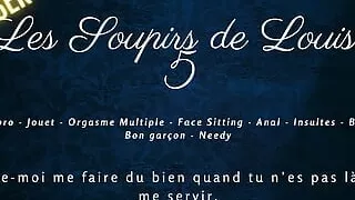 French Dirty Talk   I masturbate because my whore is not there