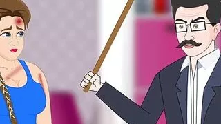 cartoon romantic scenes indian bhaji ka romance