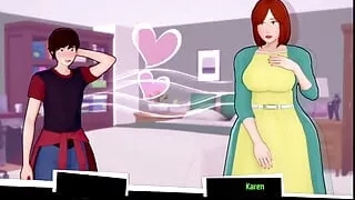 Knight of Love Cap 21 - My Stepmother Masturbates Next to Me While I Rub Her Tits