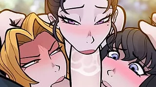 Illuxxxtrandy Intense Sexual Threesome Buttocks Thirsty for Pleasure Intense Hard Sex Tasty Big Ass Fucked Hard Intense Pleasure