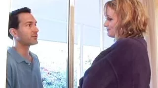 Seductive Brunette Dessed as Santa Gets Her Deep Throating and Cowgirl Sex She Craves