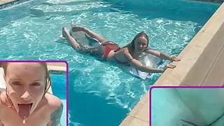 Perverted holiday flirt! blasting instead of sea and beach!