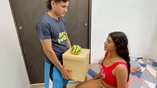 My big cock is my Valentine's gift to my little stepsister.