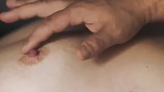 Sucking on Some Step Mother's Tits, Watch Hubby Suck My Milky Boobs Dry!