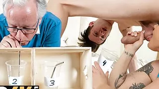 MATURE4K. His Milky Taste. Hot sex with April Velvet