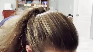 So... This Blow Job Turned Into a Foot Job, and He Enjoyed It Way More Than He Thought He Would...