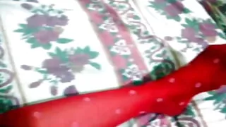 Desi Sexy Beautiful Wife in Red Bra Looking so Hot