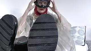 Cheese Foot Fucker, Fuck Your Cock Between My Foot Pussies and Cum!