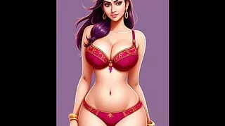 cute saree bhabhi gets naughty with her devar for rough and hard anal sex after ice massage on her back in Hindi indian sex