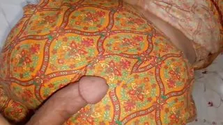 The neighbor girl was waiting for her boyfriend