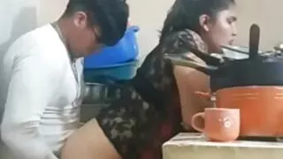 Employee in the kitchen