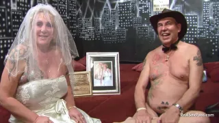 Bride And Bridesmaids Celebration Gangbang