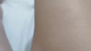 Urethral Sounding and pumping my cock at the same time