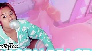 THEY JUST CAN'T STOP GETTING BIGGER - Custom Reactions ExotiqFox Solo Gooner Girl Masturbation