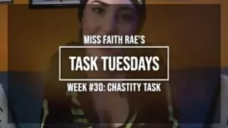 A Tactile Task For Caged Up Cocks - Miss Faith Rae's Femdom Audio Chastity Slave Instructions