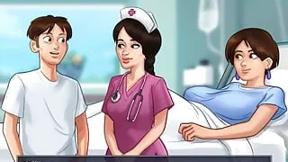 Summertimesaga Pervert Nurse Blowjob (asmr) - Part 127